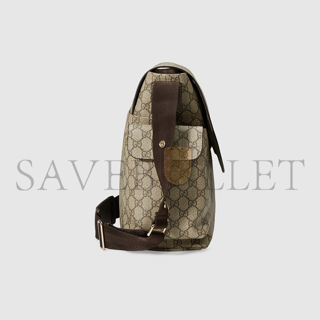 GUCCI GG SUPREME MEDIUM DIAPER BAG ‎211131 (44*28*14cm)